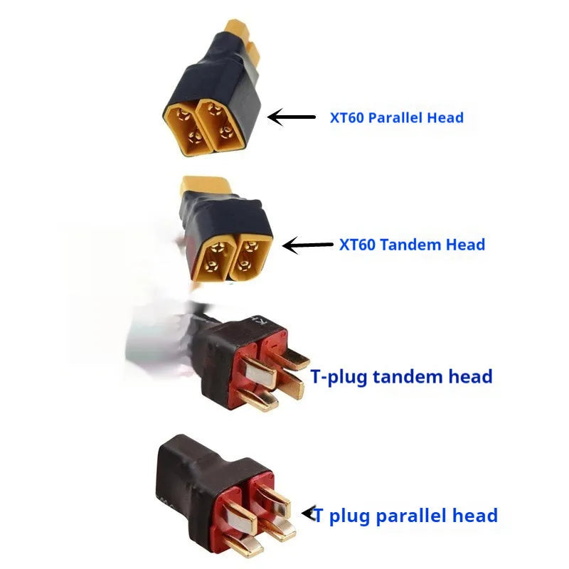Amass T Plug XT60 parallel series plug converter for lithium batteries