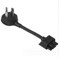American standard adapter cable with car charger conversion wire showing 3.5mm diameter