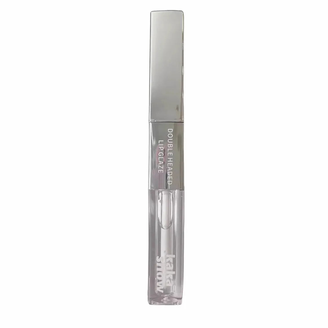 Double-ended matte velvet lip gloss set with five shades: Raspberry Sweet Peach, Candied Tomato, Cold Brew Oolong, Maple Honey Soft Candy, Peach Monroe