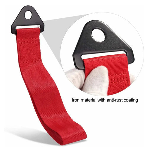 Automotive trailer rope for car exterior decoration in ABS nylon material