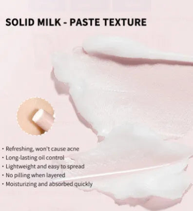 Lakeprin pore invisible matte base stick in silver packaging with twist-up applicator