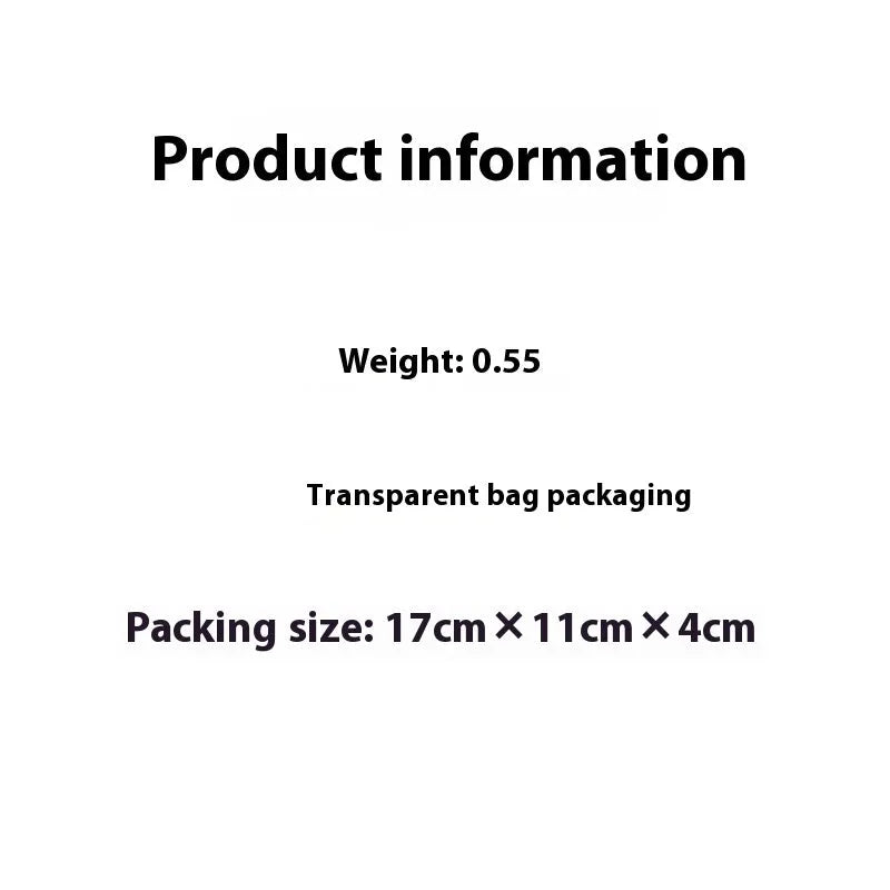 4-piece set of colourful plastic scraper blades for car film installation in a transparent ziplock bag