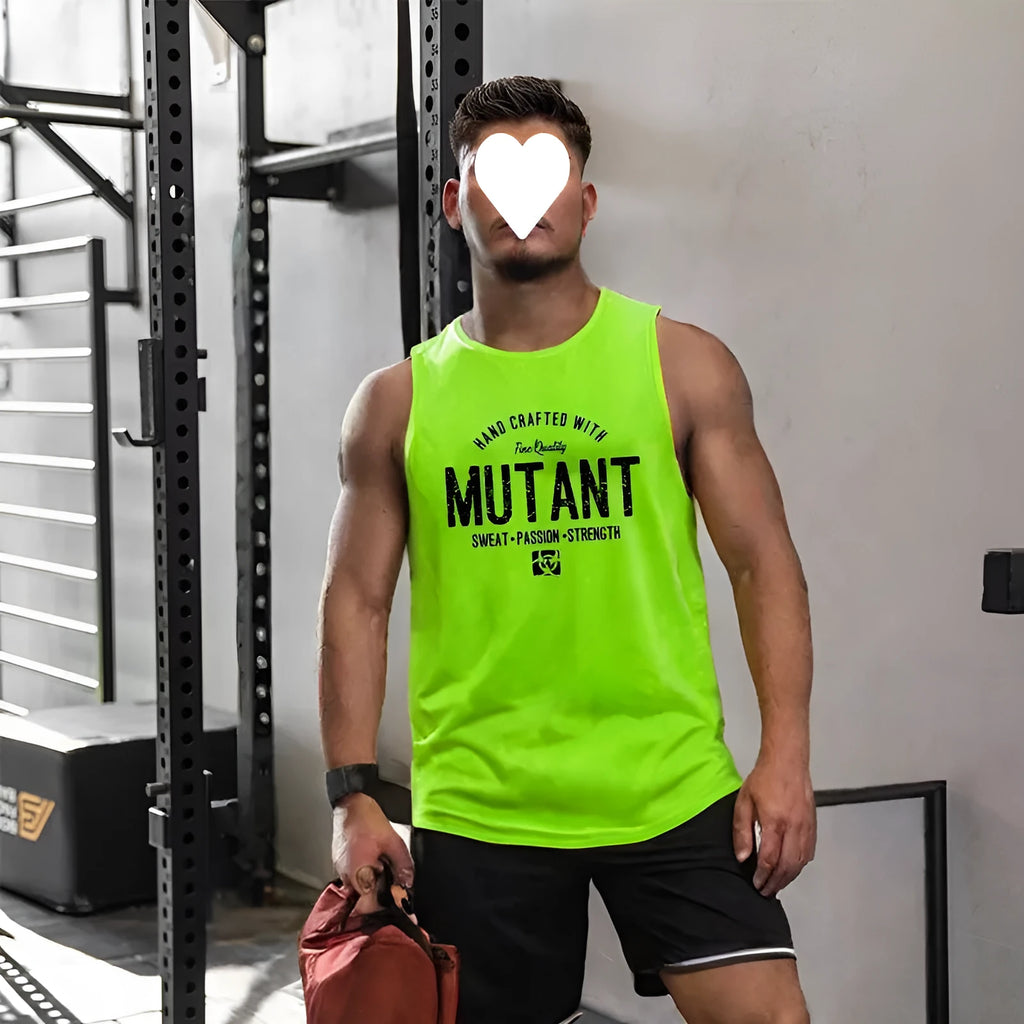 Men's loose fit polyester training waistcoat in multiple colour options