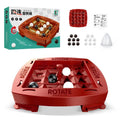Track Logic Chess educational board game with black and white beads in colour box package, for teenagers aged 7 to 14