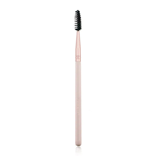 26-piece pink professional makeup brush set with wooden handles and wool bristles for face application