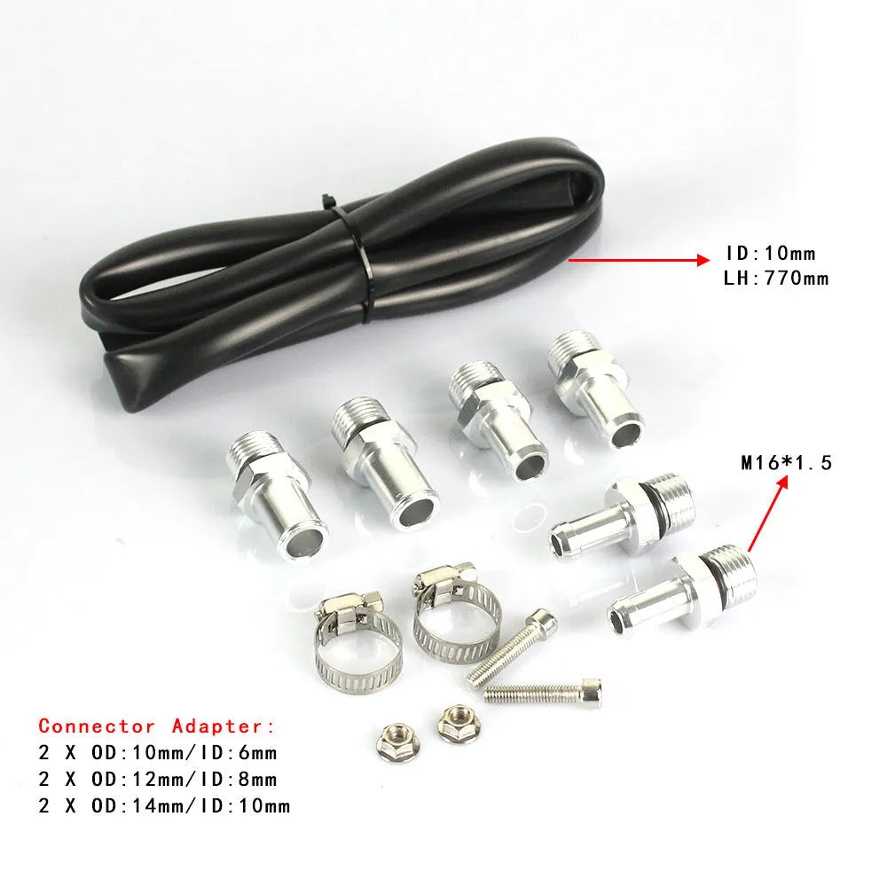 Aluminium alloy engine oil breathable pot for car modification in four colour options