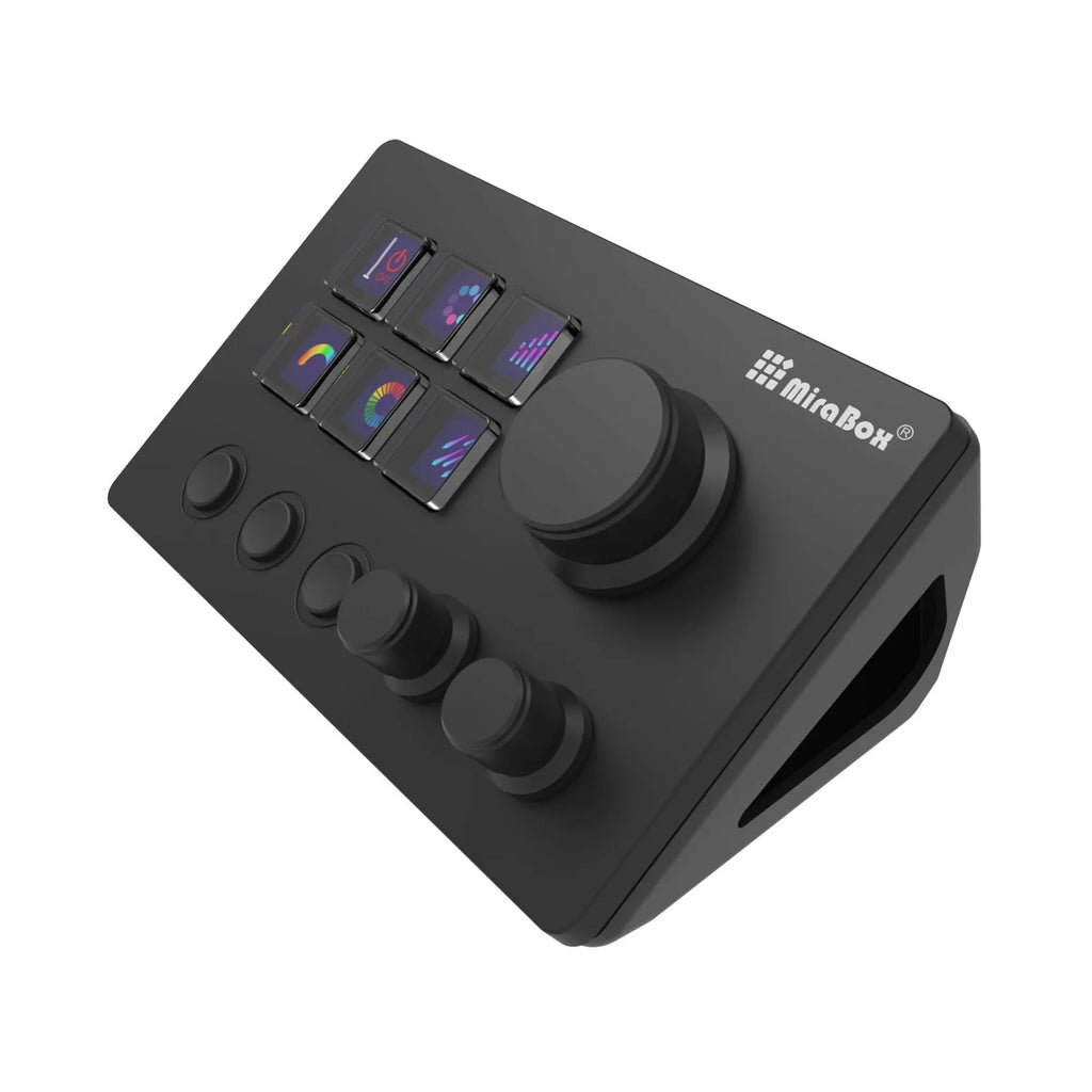 Black Visual Keyboard N3 silicone keypad with mounting bracket and coiled USB cable.