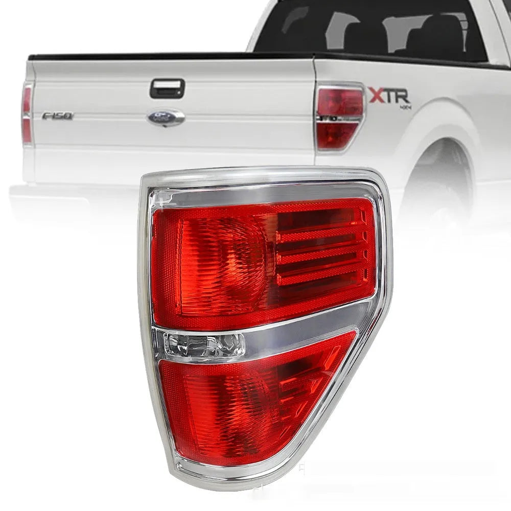 Ford F-150 stop lamp pair silver black modification taillight 12V 30.5x15x35cm