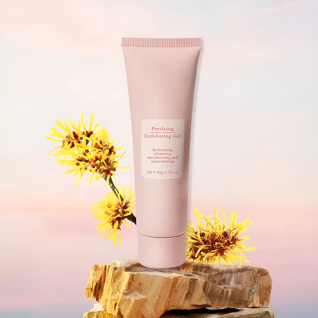 Moisturising facial exfoliating gel scrub 132g tube for all skin types
