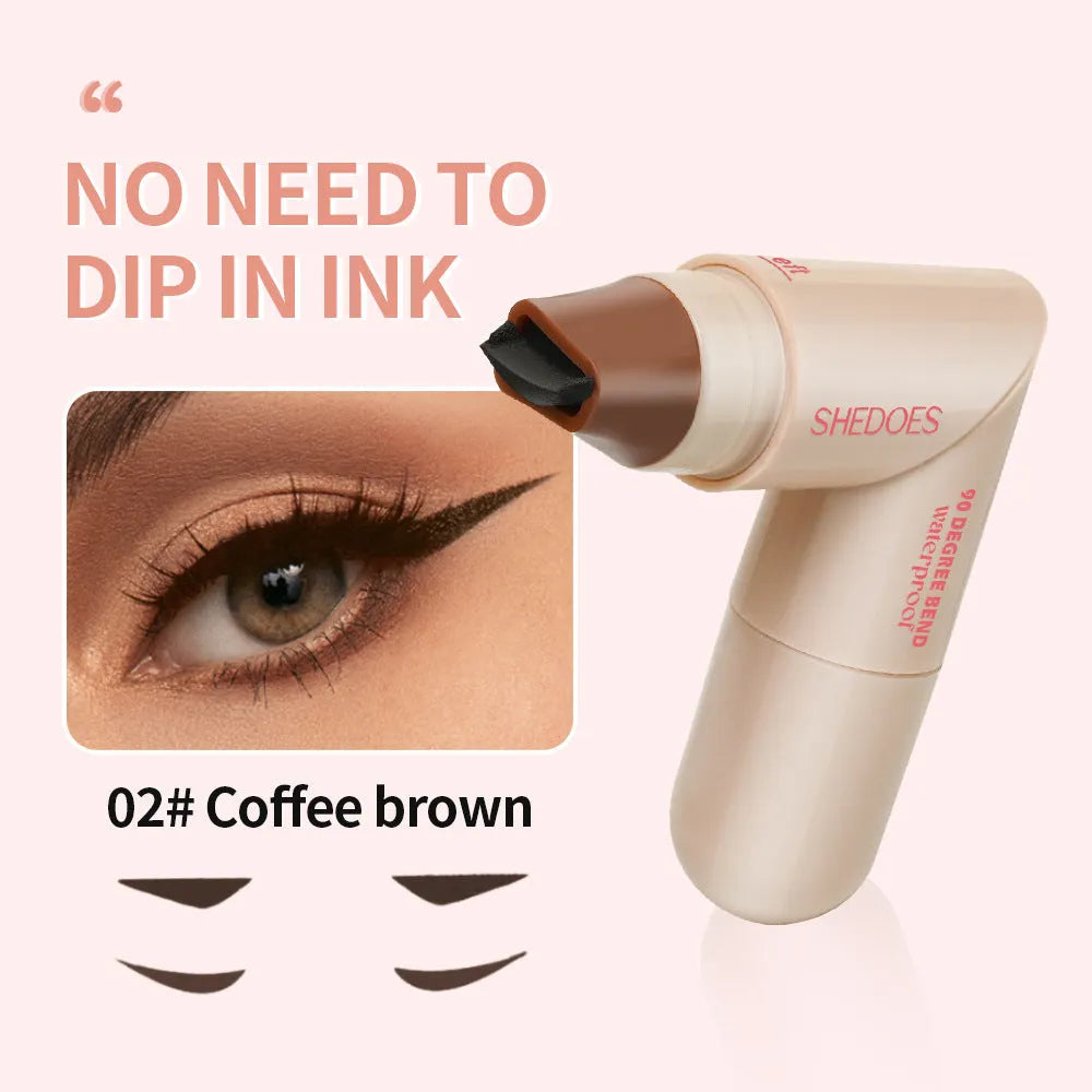 Love Eyeliner Seal waterproof liquid eyeliner 2ML black and brown long-lasting durable