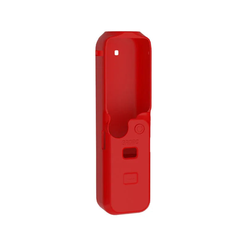 Black silicone protective sleeve for PTZ camera body showing non-slip texture and form-fitting design