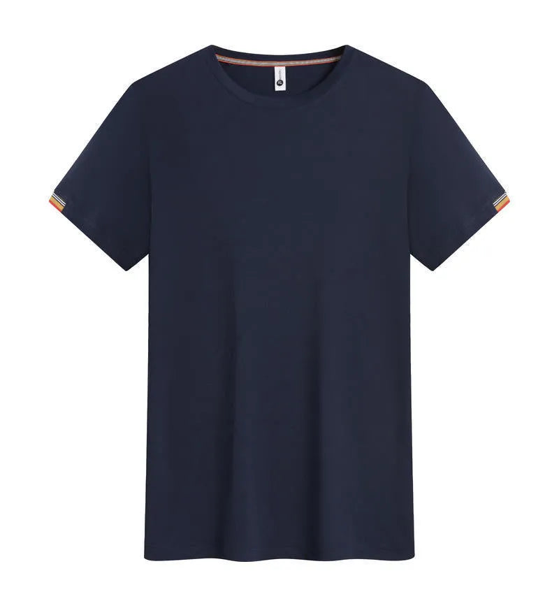 Round neck ice fibre pullover work shirt shown in multiple colours including black, grey, and army green
