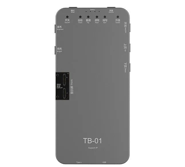 Intelligent mobile phone screen tester device for professional repair diagnostics with ABS and metal housing