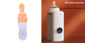 Portable wireless baby bottle warmer with USB charging cable showing wrap-around non-woven design