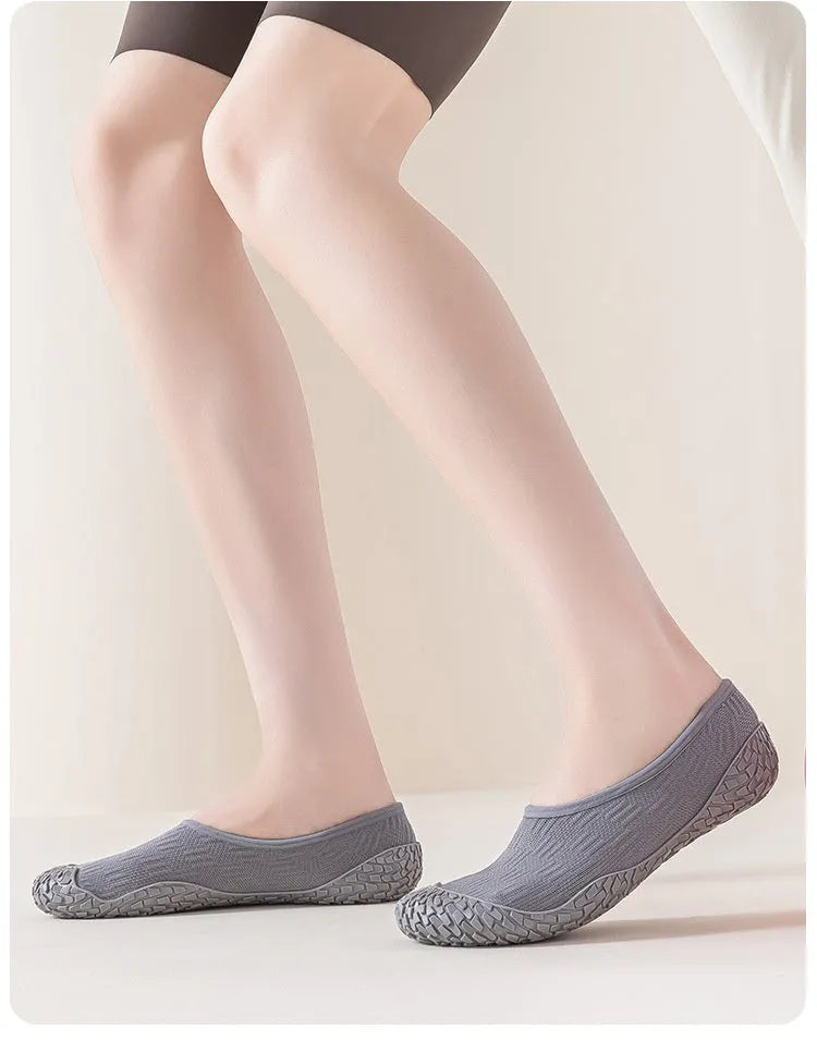 Women's indoor fitness shoes with mesh upper and rubber sole in multiple colour options