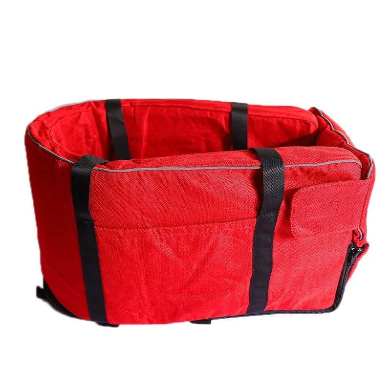 Outdoor cloth dog kennel in multiple colour options including grey, blue, red and grey mesh