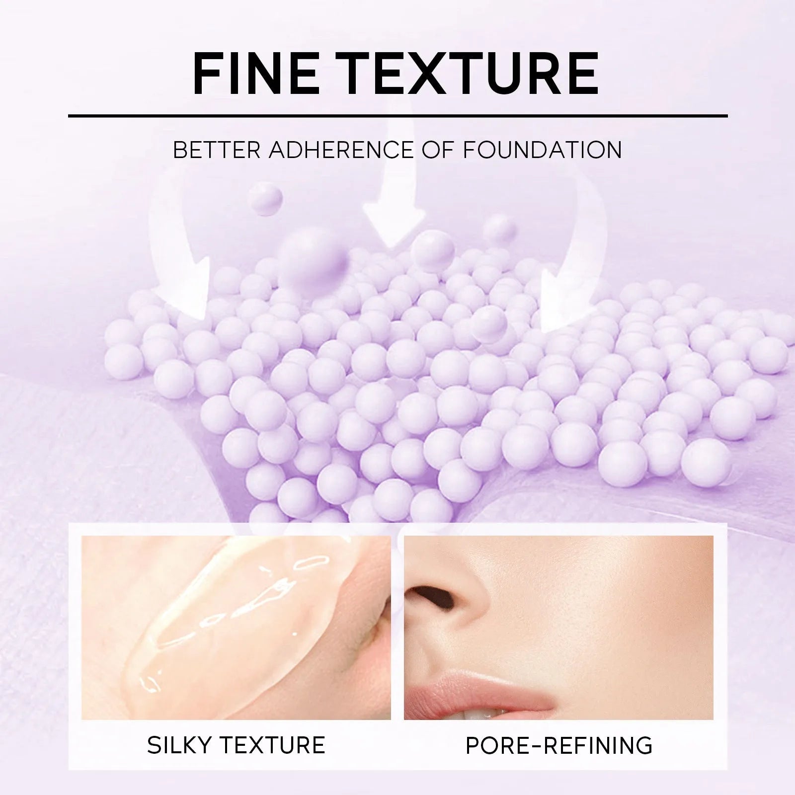 30g moisturising colour correcting makeup primer in green, pink, and purple shades