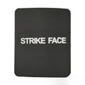 Black polyethylene ceramic plate armored vest size L with cutting angle plate shape for security protection