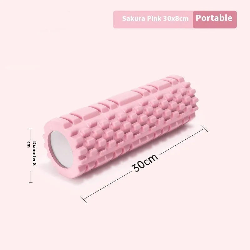 EVA foam roller for fitness recovery in multiple colour and size options