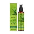 60g pump bottle of clear aloe vera gel for face and skin moisturising