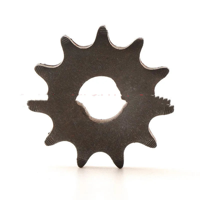 Cast iron 11-tooth motorcycle sprocket with non-circular design for 25hT8F chain reduction motors
