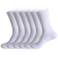 Multi-purpose buffer socks mid-calf polyester cotton free size black white grey sports socks sweat absorption anti-friction