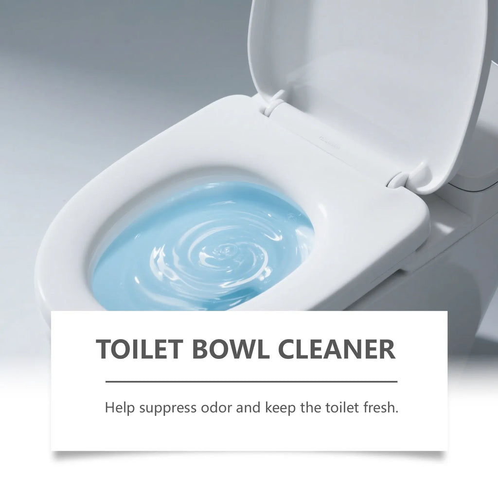 Toilet cleaning powder pack with four 30g sachets for descaling and stain removal