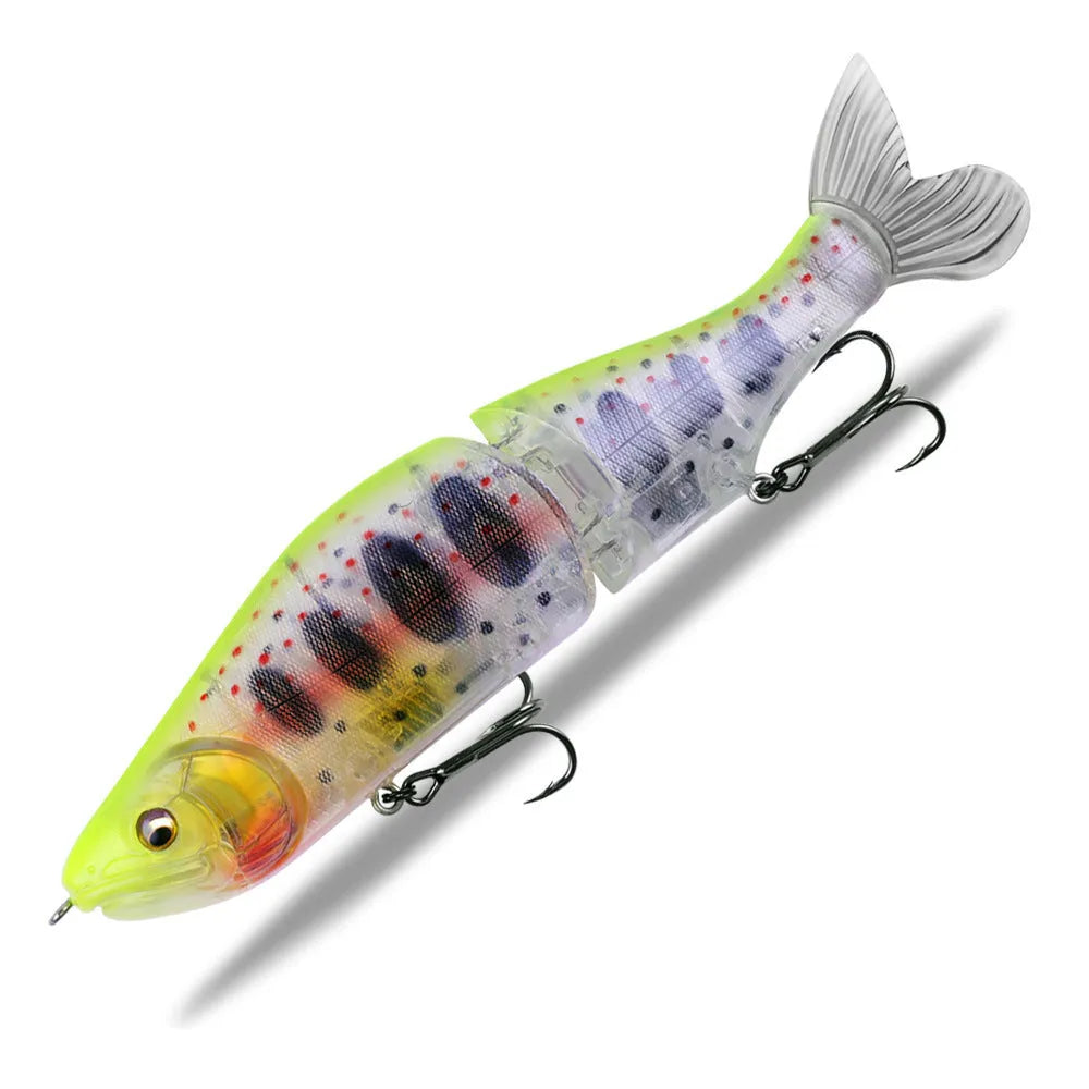185mm multi-colour plastic bass fishing swimming lure for casting