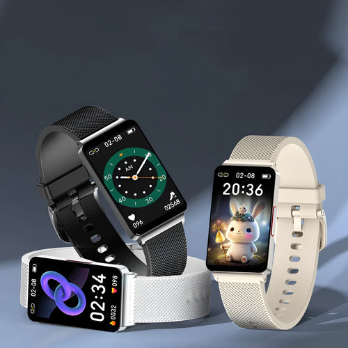EP08 blood glucose monitoring smart bracelet with touch screen and TPU strap