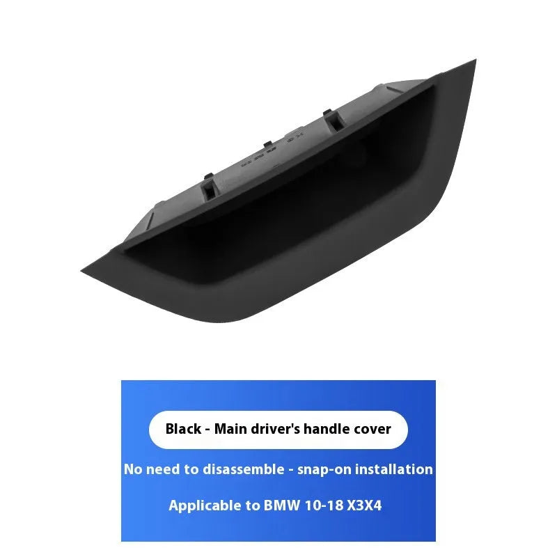 BMW 3 Series detachable inner handle carbon fibre car door handle protective cover in ABS