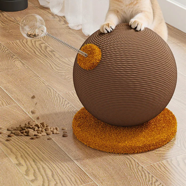 Hemp rope cat scratch board in large and small sizes with anti-scratch design