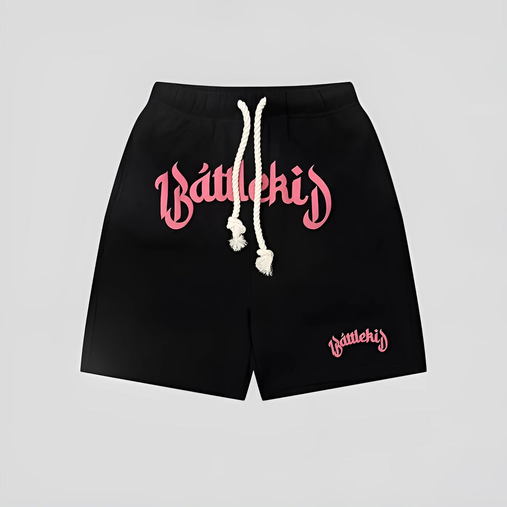 Cotton blend streetwear cropped sweatpants in loose fit with multiple colour options