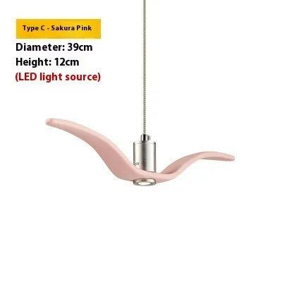 Nordic postmodern macaron style LED chandelier in available colour options