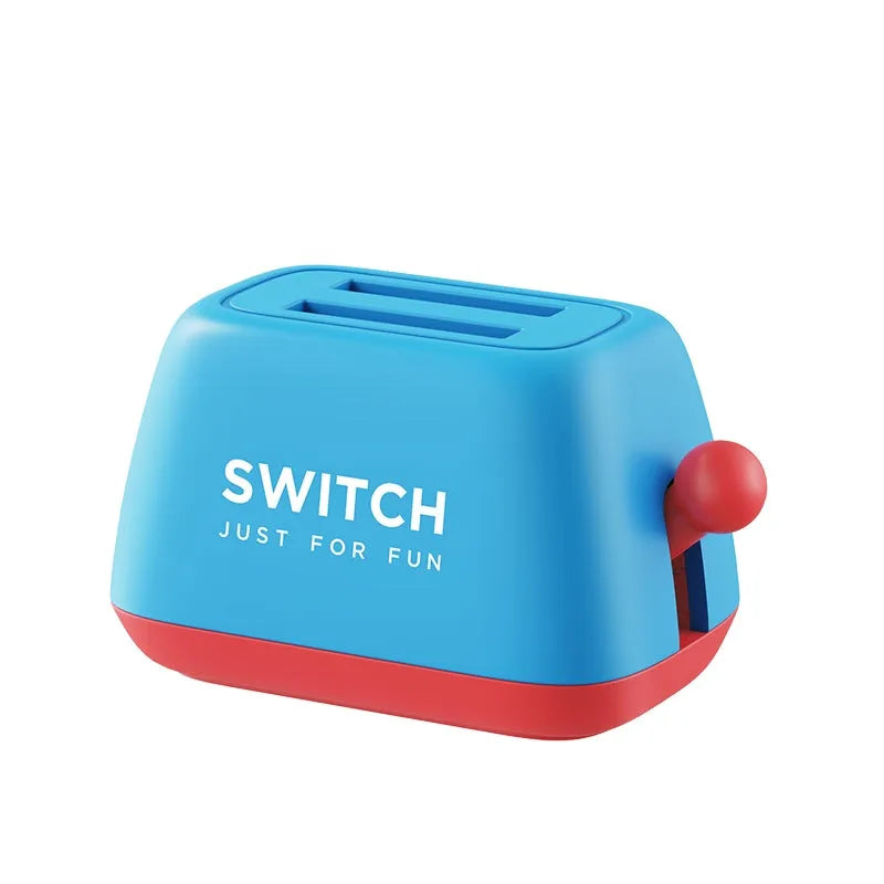 Switch tape spitting driver tool with ABS plastic body and silica gel base in purple colour option