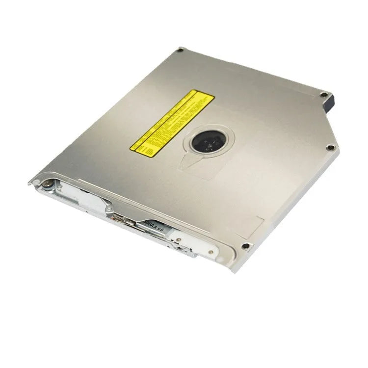 Silver aluminium built-in optical disc drive for MacBook Pro 13 inch laptops with SATA connection