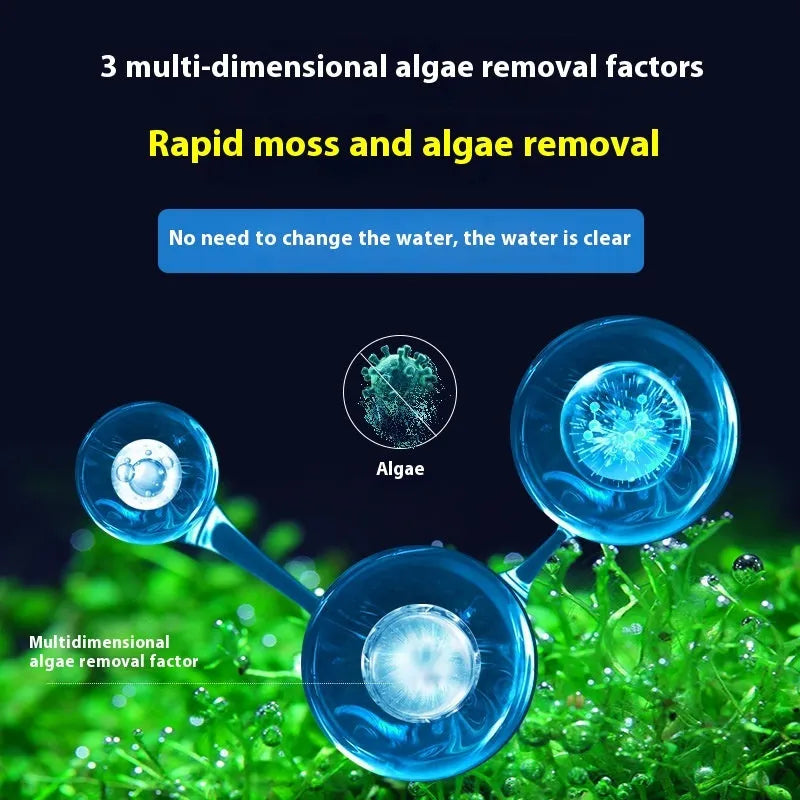 Ecological algae removal King liquid algaecide bottle for fish tanks and ponds