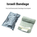 Portable hemostatic bandage tactical gauze tape in 4-inch and 6-inch sizes for emergency bleeding control