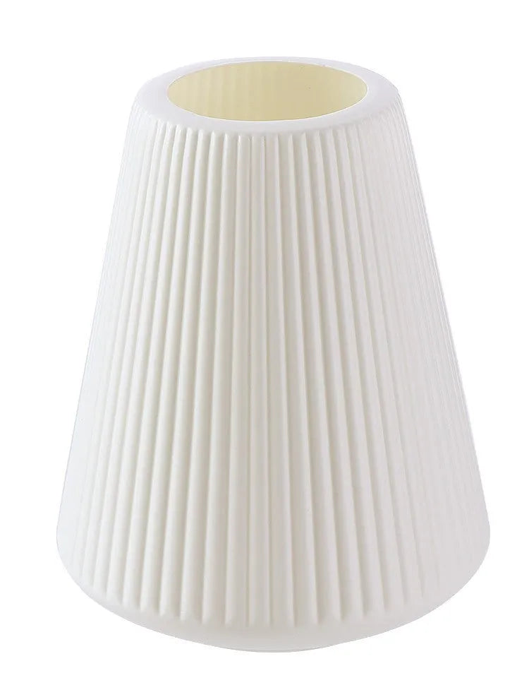 Melamine plastic decorative flower vase in white, pink, green or blue colour options
