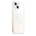 Full transparent magnetic back cover case for iPhone on a table