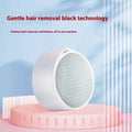 Nano glass 2-in-1 epilator and foot grinder device for body hair removal and skin treatment