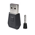 Black USB Bluetooth adapter for game controllers and headsets