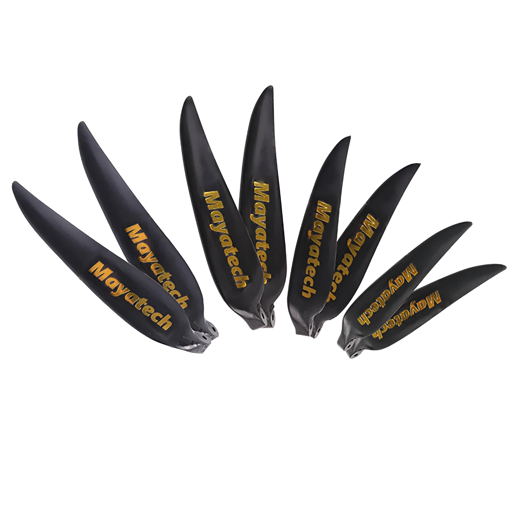 Black polyethylene kayak paddle fittings folded to 12x6.5cm with quick disassembly mechanism