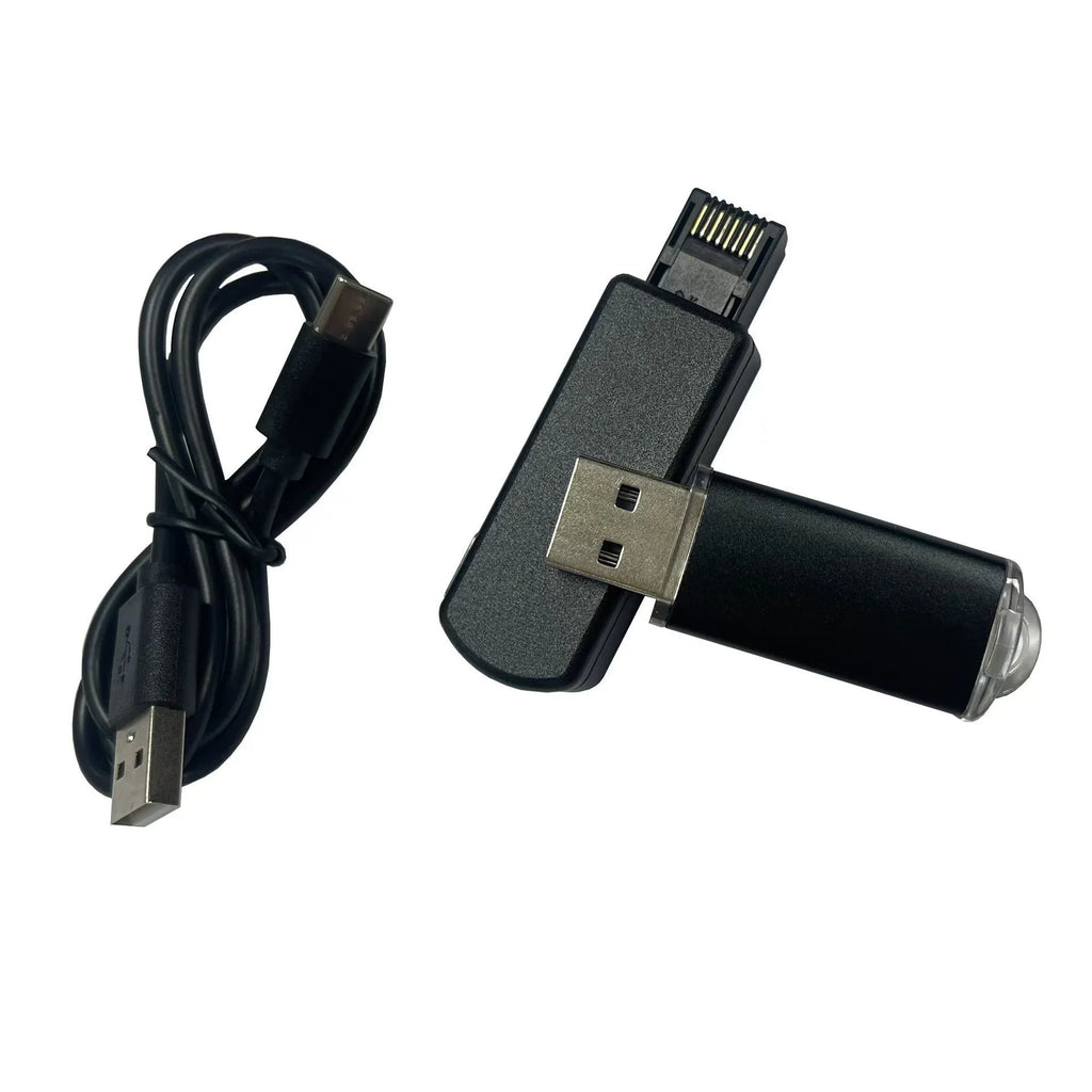 Black JB Tool USB alloy adapter for PlayStation system management with Ethernet port
