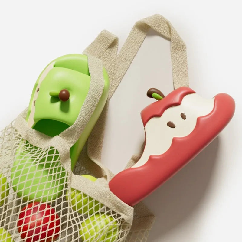 EVA parent-child sandals with fruit cartoon design in multiple colour options