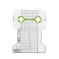 Locking plate adjustment tool for Shimano SPD-SL road bike cleats, 110mm by 290mm plastic maintenance tool