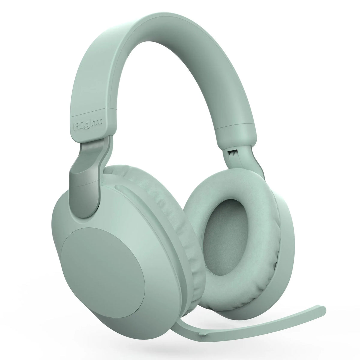 Bluetooth headset in beige gold with power display, stereo sound, and 15 metre wireless range