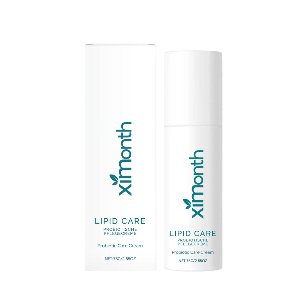 75g jar of skin neck cream with bifidobacterium and mint leaf extract for facial and neck moisturisation