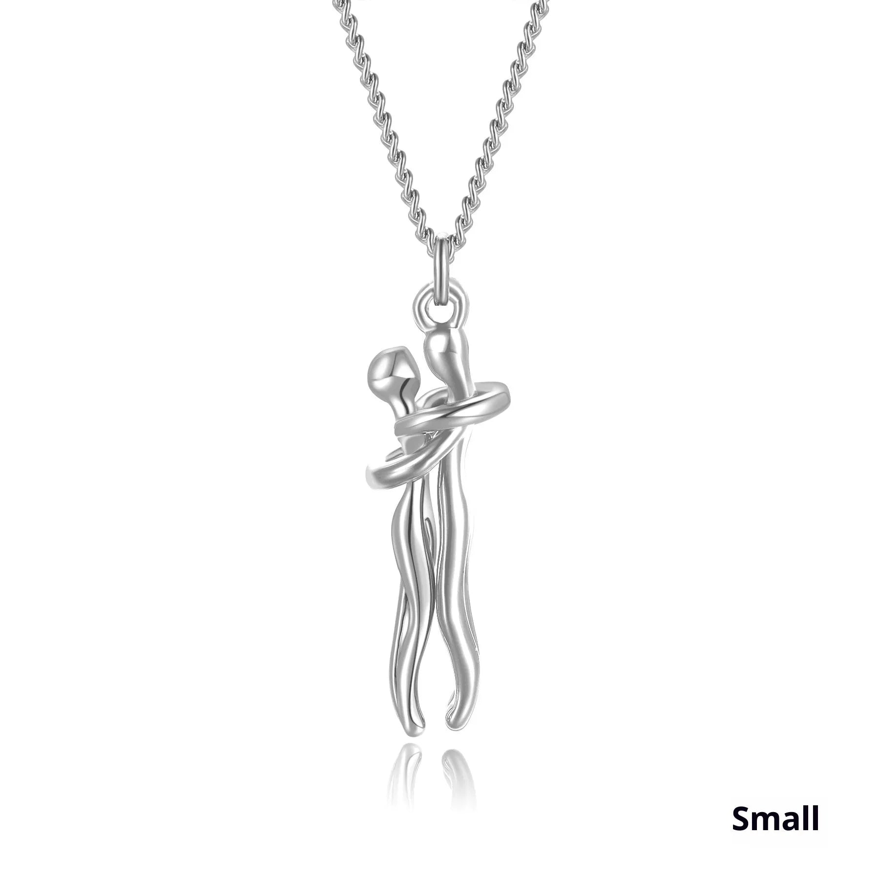 Copper collarbone pendant necklace with electroplated finish