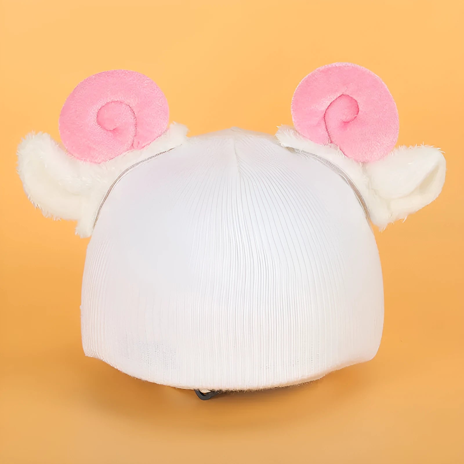 Plush cartoon character helmet cover in size medium, one of 31 available style options.
