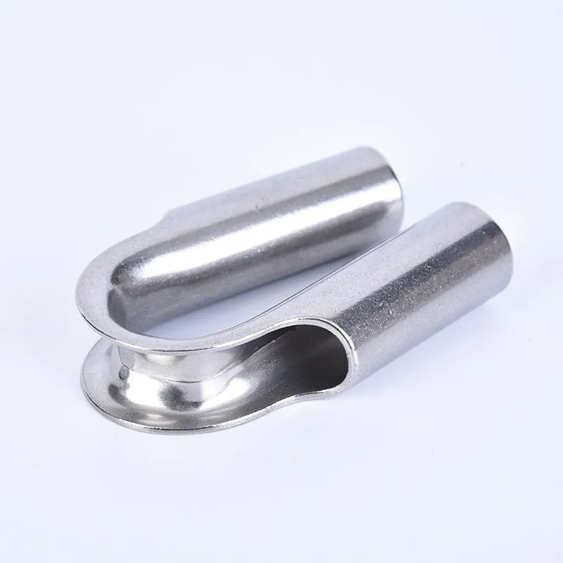 304 316 stainless steel chicken heart ring round sleeve ring for tube sizes M4 to M35